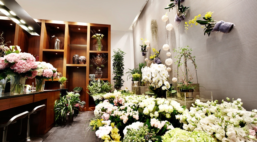 Bí quyết trang trí cửa hàng hoa tươi