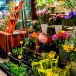 Trang trí cửa hàng hoa tươi ấn tượng