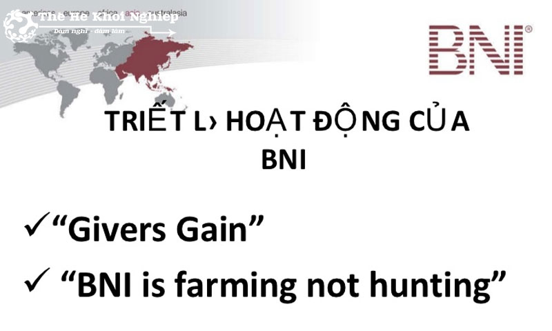 Triết lý hoạt động của BNI