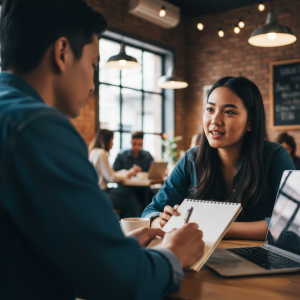 Kết hợp phỏng vấn sâu với quan sát Kết hợp phỏng vấn sâu với quan sát