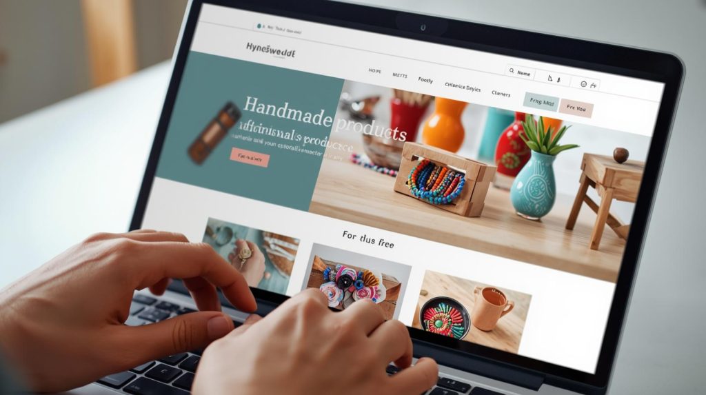 Bán hàng trên các sàn thương mại điện tử giúp sản phẩm handmade tiếp cận khách hàng toàn cầu.