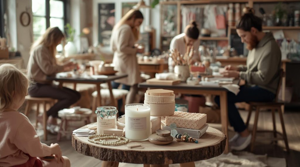 “Biến đam mê thủ công thành nguồn thu nhập sáng tạo – Kinh doanh đồ handmade mang lại giá trị độc đáo và bền vững.”