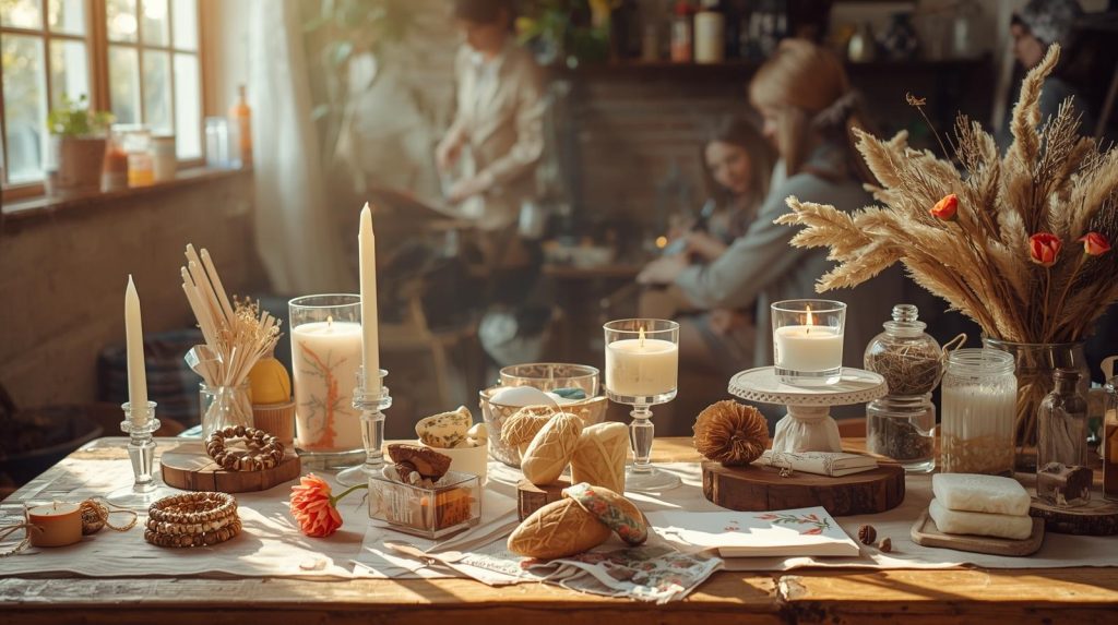 “Khám phá những ý tưởng handmade tiềm năng – từ nến thơm, xà phòng thảo mộc đến phụ kiện thời trang và quà tặng sáng tạo.”