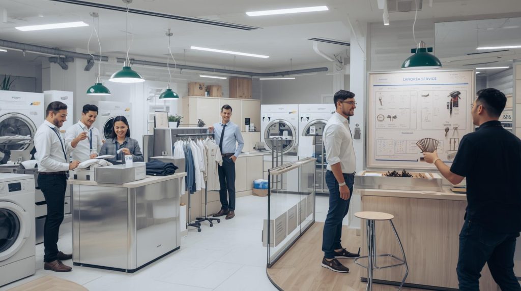 Chất lượng dịch vụ và trải nghiệm khách hàng – nền tảng quan trọng giúp các mô hình giặt ủi, sửa quần áo và làm chìa khóa phát triển bền vững và giữ chân khách hàng